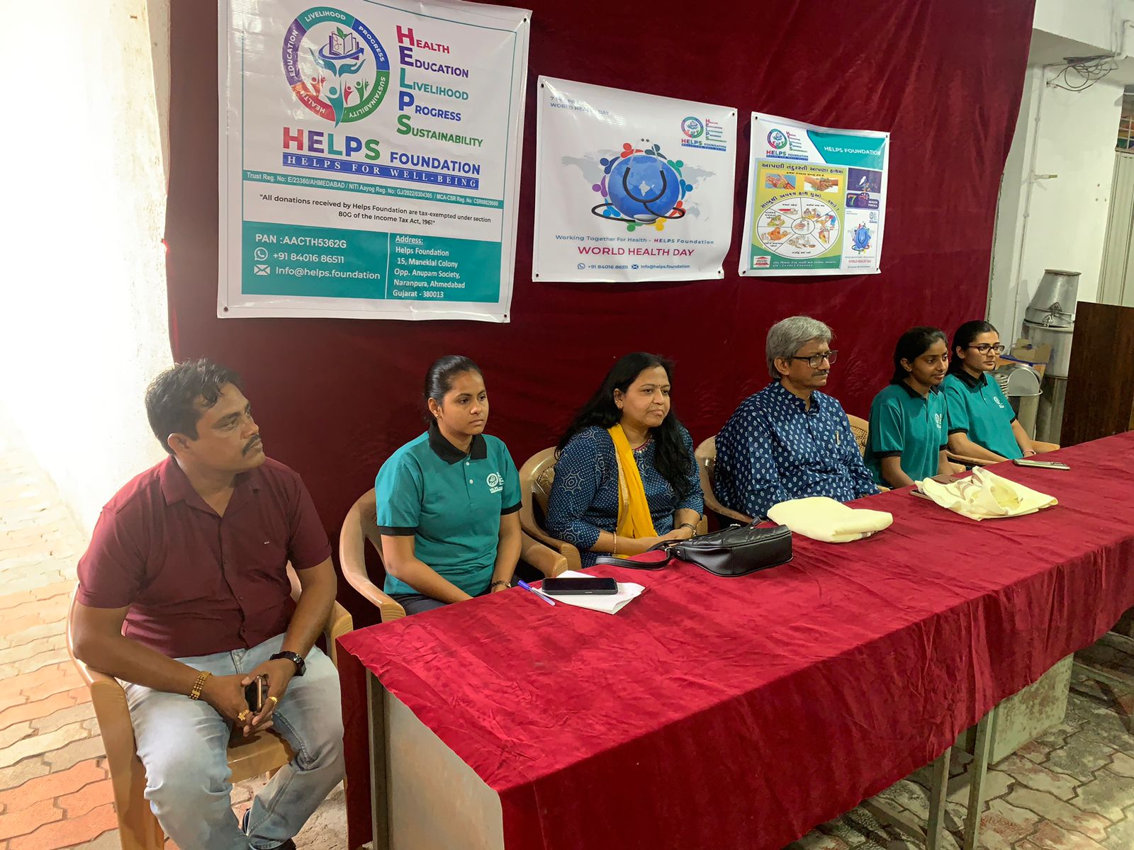 HELPS Foundation's Health Awareness Program - In line with