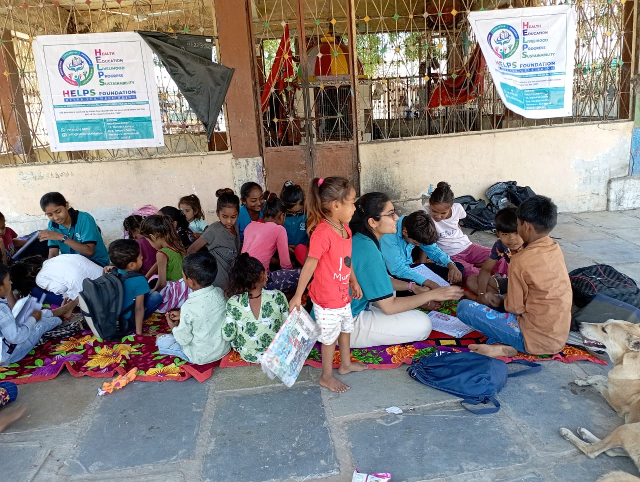 Steps towards quality education - by the team of 'HELPS Pathshala'