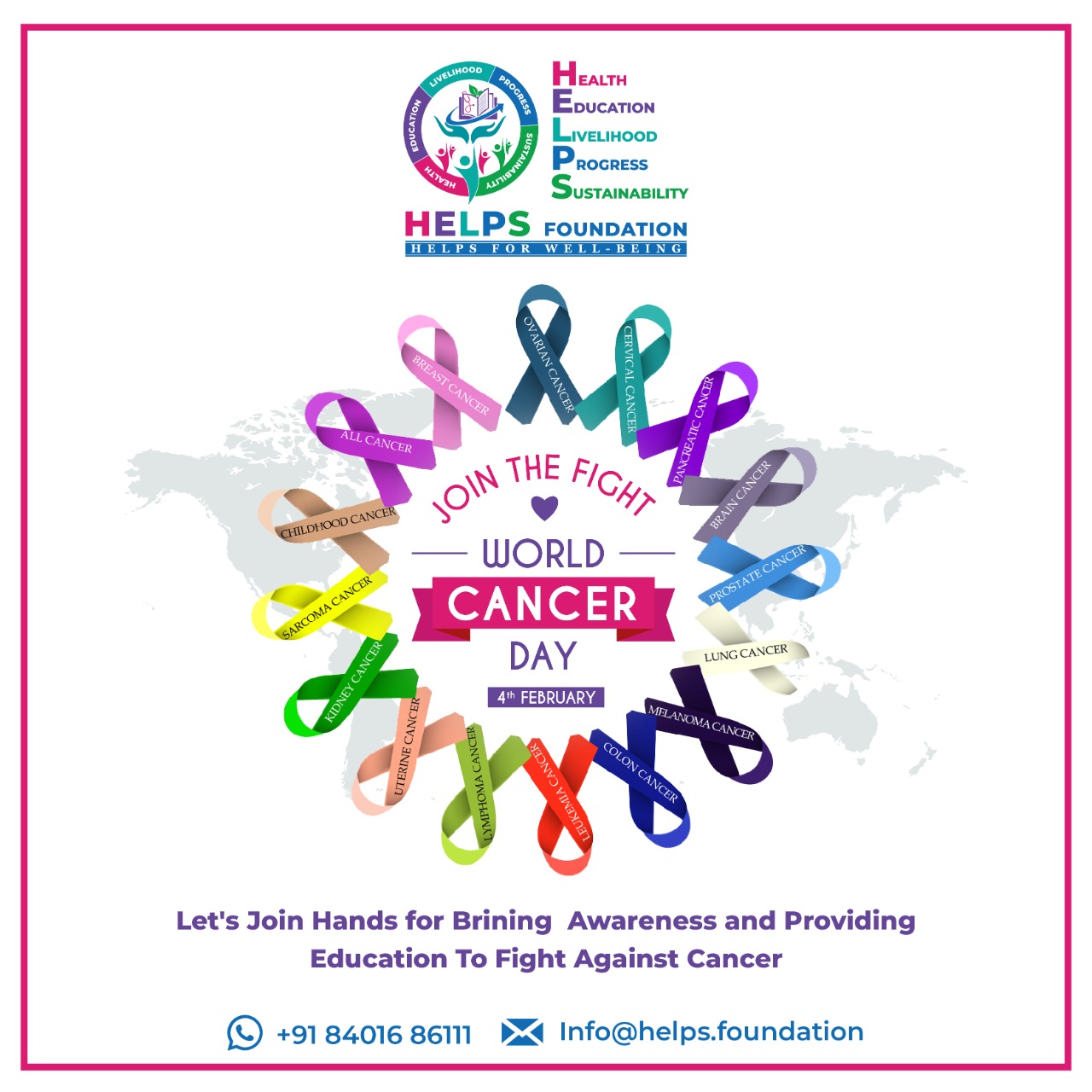 World Cancer Day @ HELPS Foundation